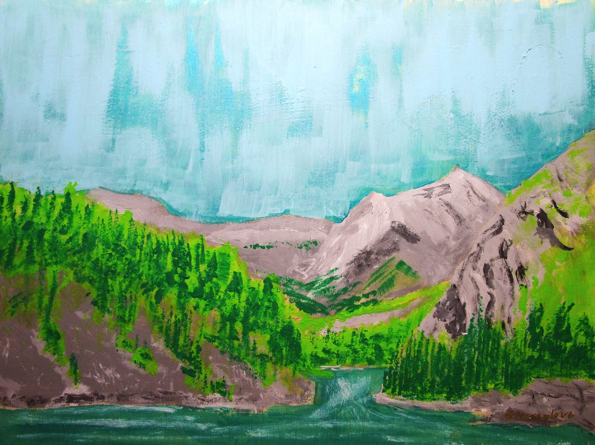 Bow River below the Falls