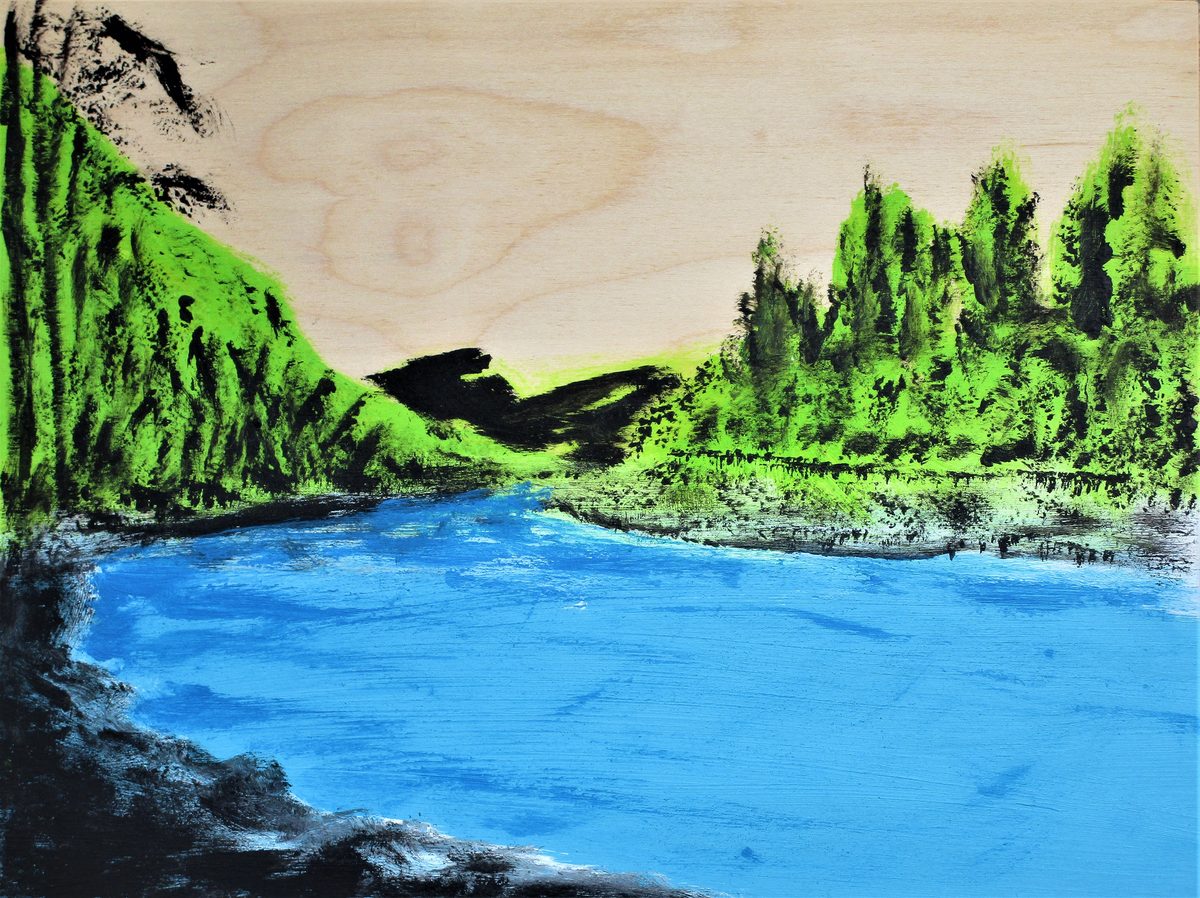 Slocan River at Crescent Valley Beach